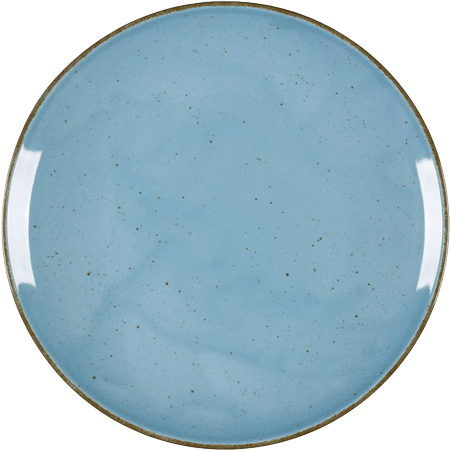 Plato celeste claro