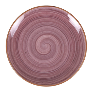Plato malva espiral